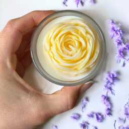 3D Flower Soy Wax Candle Set Scented Floral Decor, Thank You Gift - thumbnail 3