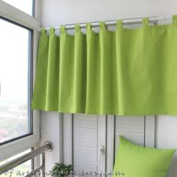 Lime Cafe Curtain Window Valance/Curtains For Living Room/Nursery Treatment/Child Playroom/Bedroom Drapes/Shower Curtains - thumbnail 2