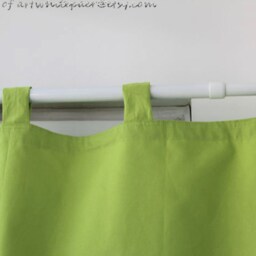 Lime Cafe Curtain Window Valance/Curtains For Living Room/Nursery Treatment/Child Playroom/Bedroom Drapes/Shower Curtains - thumbnail 3