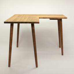 Corner Desk in Solid Wood, Handmade The Uk, Any Size To Suit, Choose From Standard Options Or Made Measure, Choice Of Colours - thumbnail 3