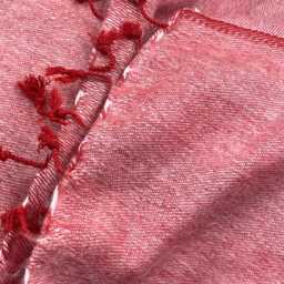 Pink Yak Wool Blend Blanket Soft Oversized Meditation Wrap - thumbnail 3