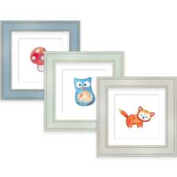 A2 A3 A4 A5 Shabby Chic Picture Frame With Mounts - Green Blue Grey Photo Poster 9x6 8x6 10x8 12x10 14x11, 12x10, 18x12, 20x16 Matt - thumbnail 4