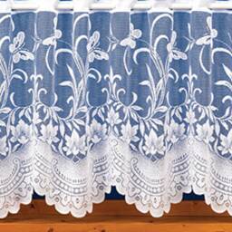 Traditional White Butterfly Net Curtain, Sold By The Metre in Width, Matching Jardini??res Also Available From My Shop - thumbnail 3