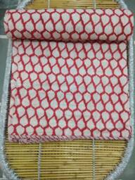 Hand Block Print Cotton Quilt Reversible Indian Bedspread - thumbnail 1
