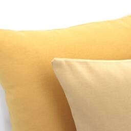 Camel, Light Mustard Pillow Cover, Solid, Cotton, All Sizes, Home Gifts For You - thumbnail 4