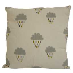 Scion - April Showers 3 Colourways Available Delightful Embroidered Cloud Designer Cushion Cover Luxury Throw Pillow Handmade Home - thumbnail 3