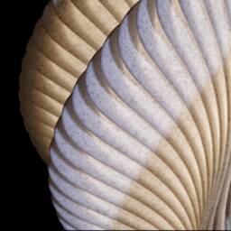 Marble Style Spiral Wave Ceiling Light Modern Chandelier - thumbnail 3