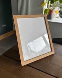 Made To Measure Bespoke Solid Oak Photo Frame - Hardwood Picture Handmade - thumbnail 1