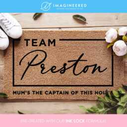 Gifts For Mum - Gift From Daughter Custom Family Team Doormat Name Personalized Door Mat New Home - thumbnail 1