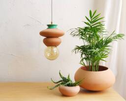 Ceiling Lamp Pendant Terracotta Lamp Hanging Light Fixture