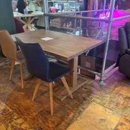 Solid Oak Tona Dining Table & Benches - Legs - thumbnail 4