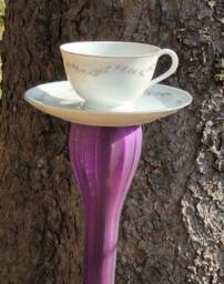 Teacup Bird Or Butterfly Feeder