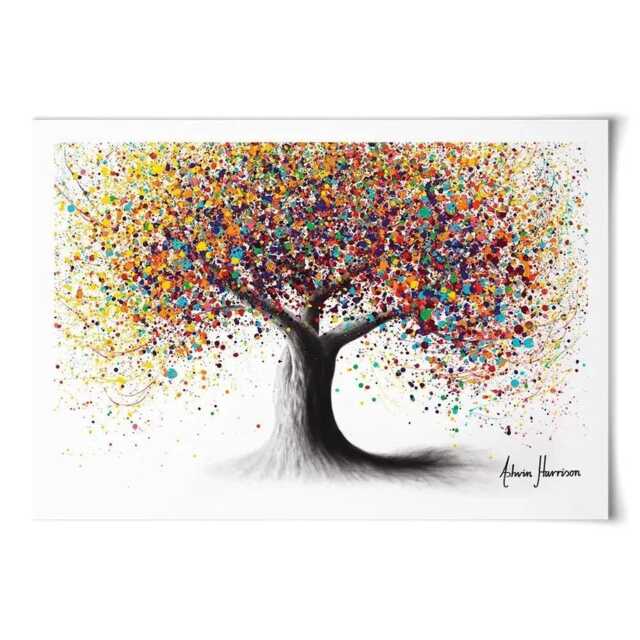 Rainbow Soul Tree Art Print - Ashvin Harrison - image 1