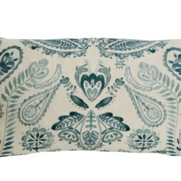 Bluebellgray - Aria Teal Cushion Cover Pillow Throw Designer Home Decor - thumbnail 2