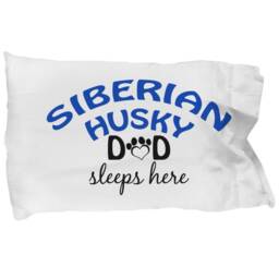 Dogsmakemehappy Siberian Husky Mom & Dad Pillowcases - Mom - thumbnail 2