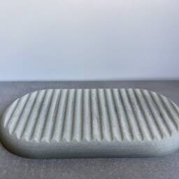 Concrete Soap Dish, Bar Holder, Handmade Tray, Sponge Cement Bathroom Accessories, Minimalist Modern Saver - thumbnail 4