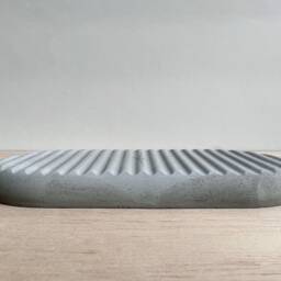 Concrete Soap Dish, Bar Holder, Handmade Tray, Sponge Cement Bathroom Accessories, Minimalist Modern Saver - thumbnail 2