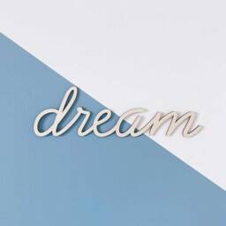 Dream Wall Art Sign - Nursery & Bedroom Decor - thumbnail 1