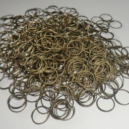250 11mm 0.43 Inch Metal Chandelier Light Rings Links To Make Chains Of Crystals Drops Lamp Parts Components Restoration Chrome Brass Copper - thumbnail 2