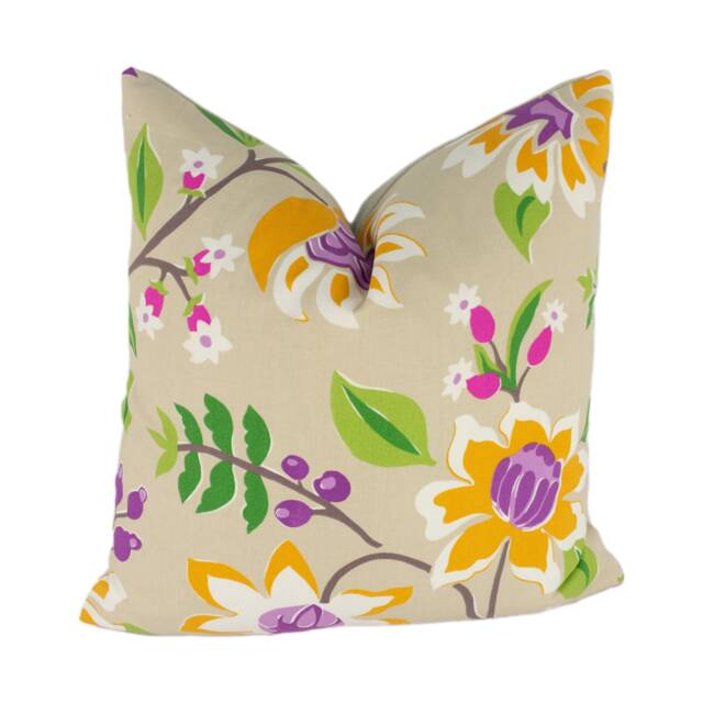 Sanderson - Myrtle Berry/Multi Cushion Cover Throw Pillow Designer Home Decor - image 1
