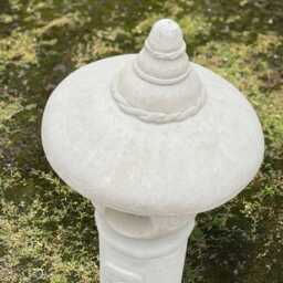 Concrete Massive Pagoda Lantern Figurine Cement Statue Handmade Japanese Sculpture Zen Art Garden Decor Stone Yard - thumbnail 4
