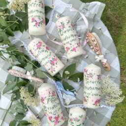 Personalised Hand Painted Bridesmaid Proposal Candle - thumbnail 4