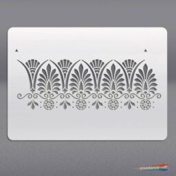 Greek Border Stencil For Walls, Art & Furniture. St52 - thumbnail 3