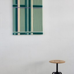 Large Textile Wall Art - Fiber Hanging Hand Woven Canvas Texture Unique Fabric & Yarn - thumbnail 2