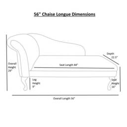 Chesterfield Chaise Longue 56 - thumbnail 3