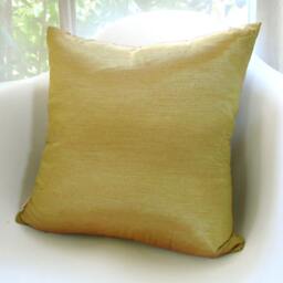 Olive Green Bird Pillow Cherry Blossom Print, 16 Inch Square - thumbnail 4