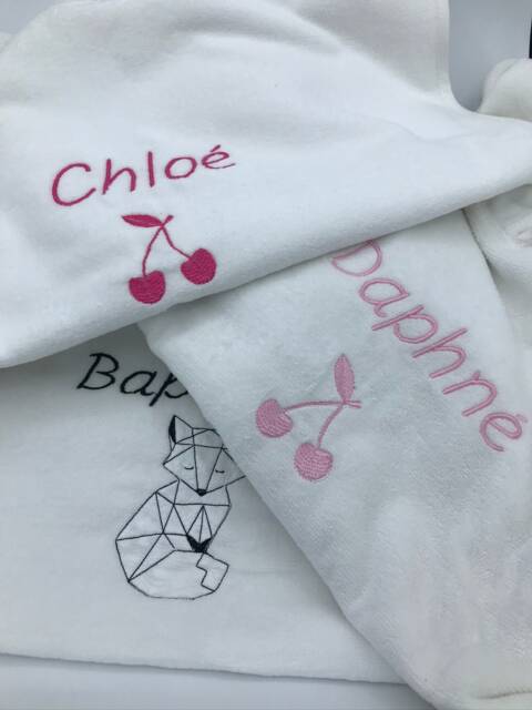 Personalized Embroidered Terry Towel - image 1