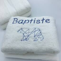 Personalized Embroidered Terry Towel - thumbnail 2