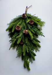 Christmas Garland, Arrangement, Wreath, Door Fireplace Swag Table Centerpiece Gift - thumbnail 1