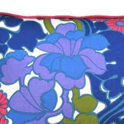 Grace Sullivan Bloomsbury Cushion Cover 70S Floral Cotton Throw Pillow - thumbnail 3