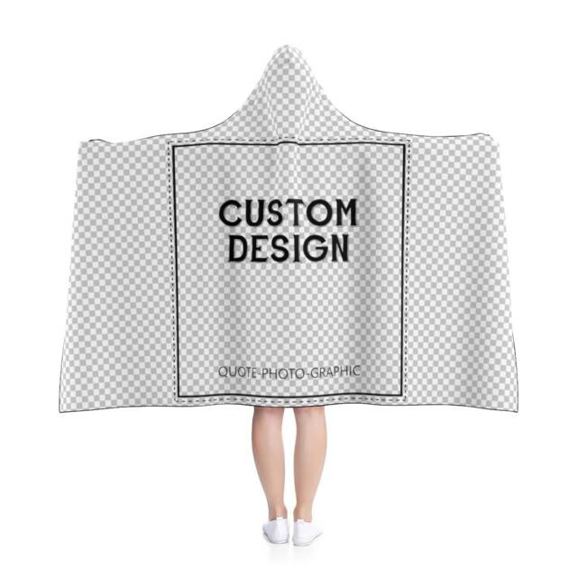 Custom Cat Hooded Blanket Dog, Personalized For Kids Adult Boys & Girls, Custom Blanket, Hooded Blanket Pattern Nurse - image 1