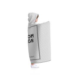 Custom Cat Hooded Blanket Dog, Personalized For Kids Adult Boys & Girls, Custom Blanket, Hooded Blanket Pattern Nurse - thumbnail 4