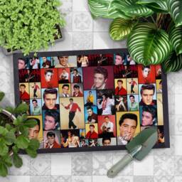 Elvis Presley Colour Montage - Door Mat 60cm X 40cm - thumbnail 3