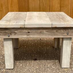 Rustic Reclaimed Wood Coffee Table - thumbnail 2