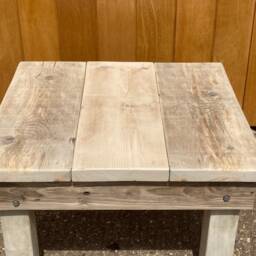 Rustic Reclaimed Wood Coffee Table - thumbnail 4