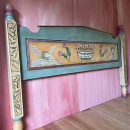 Bloomsbury Inspired Hand Painted Headboard - thumbnail 2