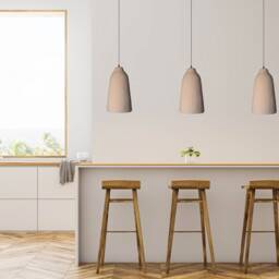 Handmade Wabi Sabi Ceramic Pendant Light - Natural Texture - thumbnail 3