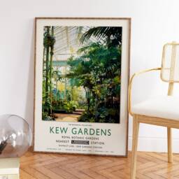 Kew Gardens Print, London Botanical William Morris Poster, Vintage Wall Art, Floral A1/A2/A3/A4 - thumbnail 3
