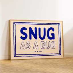 Snug As A Bug Bedroom Print, Wall Art, Funny Art Poster, Funky Home Decor, Maximalist Trendy, Colourful - thumbnail 3