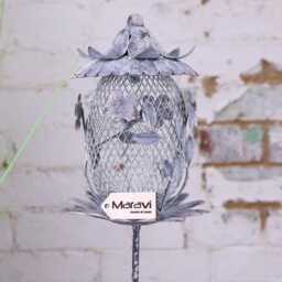 Kesari Rustic Metal Bird Feeder