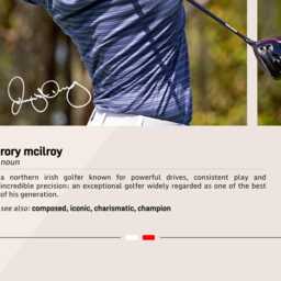 Rory Mcilroy Golf Print Wall Art, Golfing Legend Poster, Golfer Fan Gift Present Idea - thumbnail 2