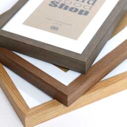 Elegant Natural Oak Veneer Picture Frame, Top Quality Real Wood, Premium Photo Any Size Available, Home Decor, Solidwoodshop - thumbnail 2
