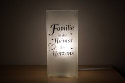 Lamp With Slogan, Customizable - thumbnail 1