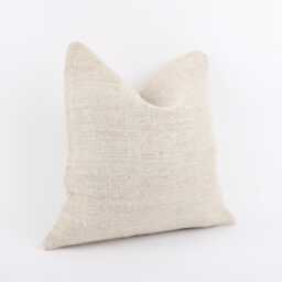 Handwoven Kilim Pillow Cover Vintage Turkish Rug, 16x16 Euro Sham - thumbnail 3