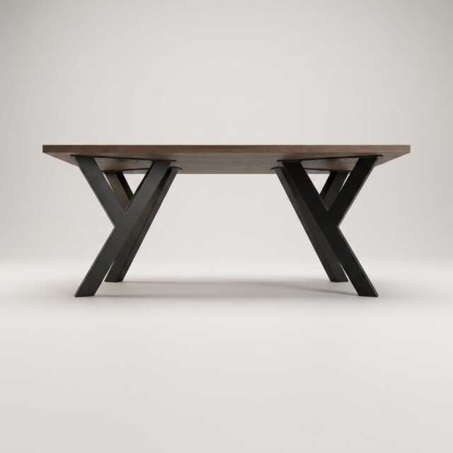 Metal Table Legs Y-Shaped , Industrial & Modern Design, Carbon Steel Desk Or Dining Supports - Y8080 - image 1