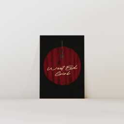 West End Girl Physical Print - Lily Allen Inspired Theatre Art - thumbnail 1
